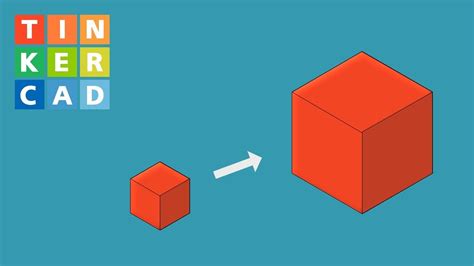tinkercad scale object proportionally